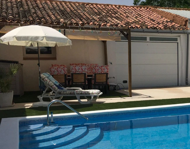 Casa rural en Ciudad Real con piscina relax